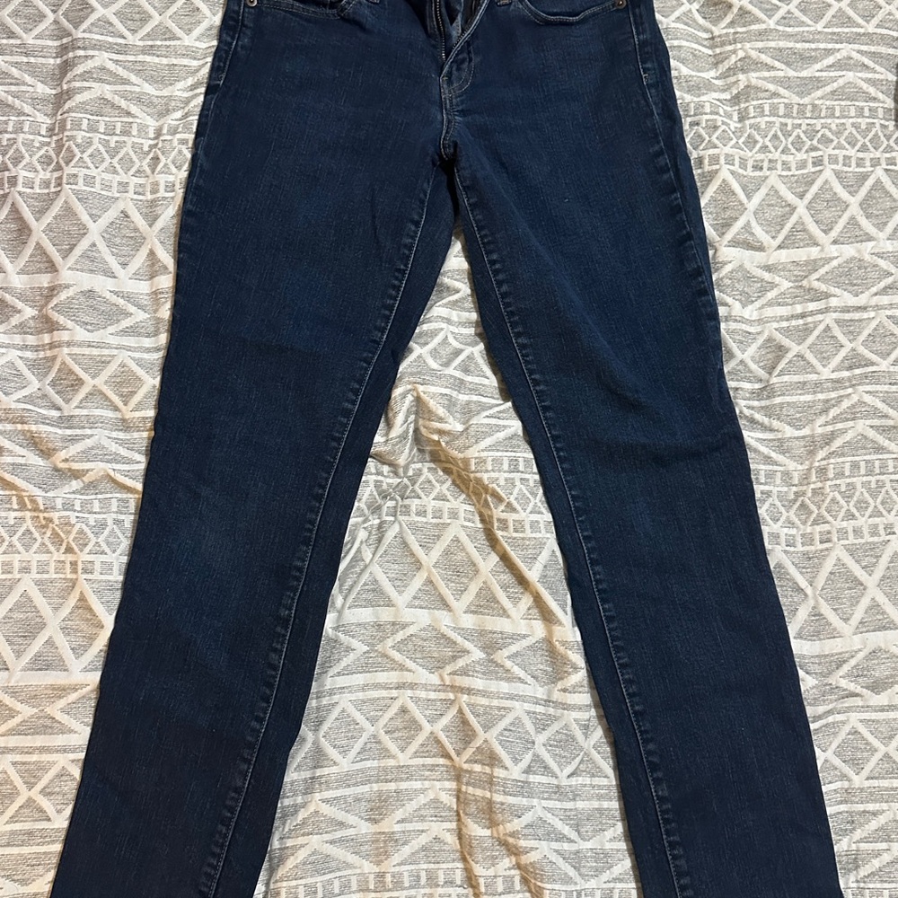 Women's Dark Blue Jeans